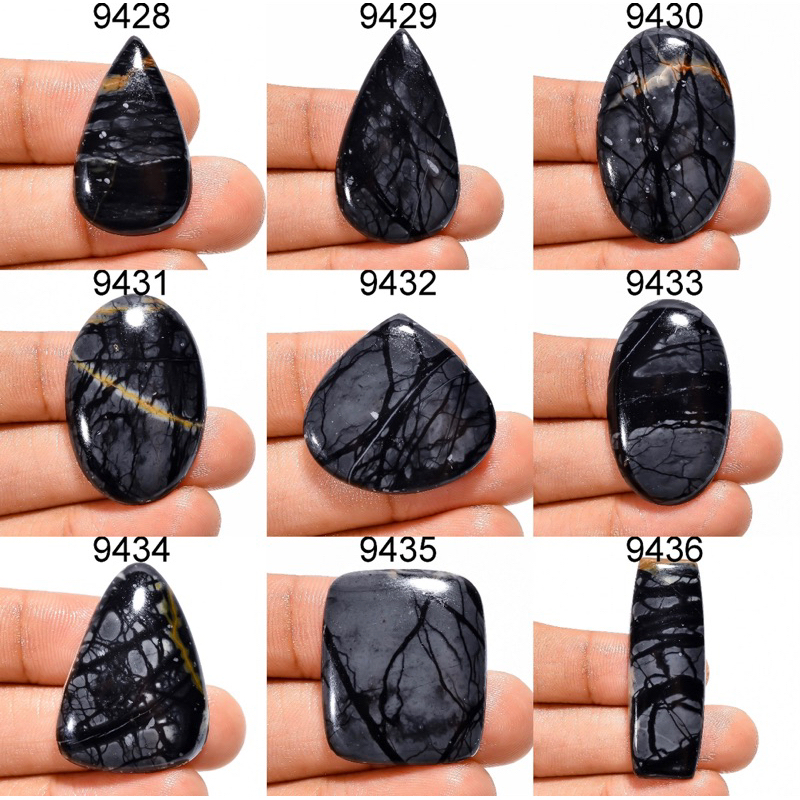 1 PC Random Pick  Natural Picaso Jasper 2-3 cm Polished Cabochon Stone / Top High Q  Jewelry Stone Healing Chakra. ราคา ถูกที่สุด ดีลบีเคเค