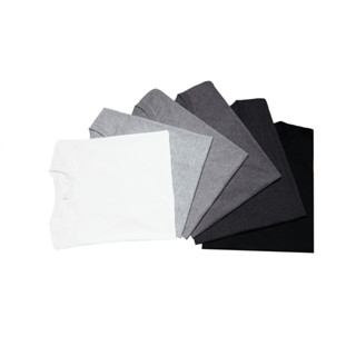 เสื้อยืดโมโนโทน แห้งไว ขาว เทา ดำ เทาท็อปไดน์ ท็อปดำ ท็อปเข้…