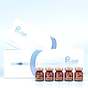 (ยกกล่อง 5 ขวด) P Cell Solution essence PDRN บำรุงผิวหน้า 3ml.