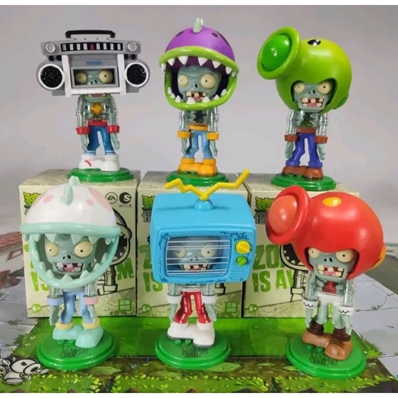 [พร้อมส่ง..แบบสุ่ม]โมเดลตัวต่อ Plant vs Zombie