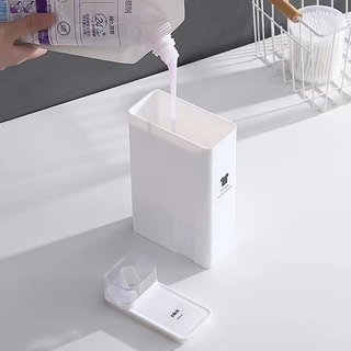 Goody Home กล่องเก็บน้ำยาขนาด 1000 MLสำหรับใส่ น้ำยาซักผ้า น้ำยาปรับผ้านุ่ม (ราคาที่จำหน่าย ต่อ หนึ่งอัน)