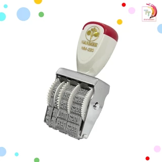 NANMEE ตรายาง ตรายางวันที่ ตรานานมี NM-220 / NM-221 ภาษาไทย เลขไทย / ภาษาอังกฤษ เลขอาราบิค