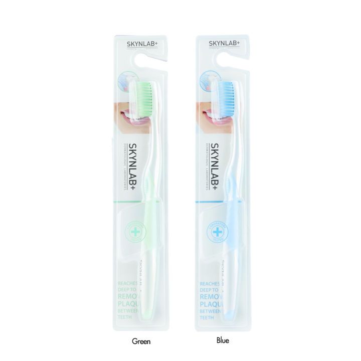 Skynlab แปรงสีฟันพรีเมี่ยมสลิมซอฟท์ สกินแล็บ คละสี