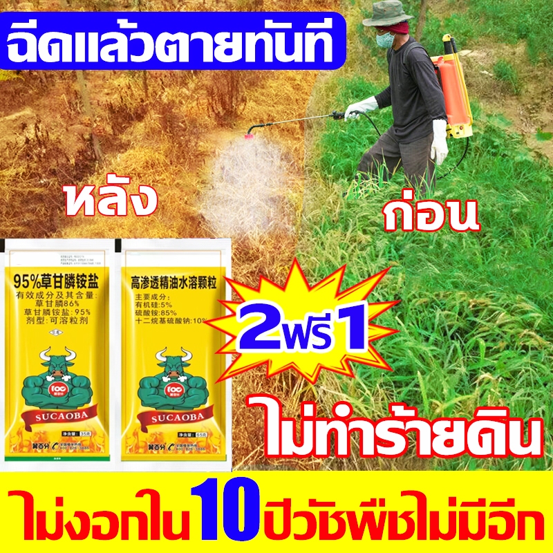 ส่งจากกรุงเทพ🔥ยาฆ่าหญ้าออร์แกนิค ปลอดภัยไร้สารเคมี 100% สารกำจัดวัชพืช ใช้กำจัดวัชพืชทุกชนิด ยาฆ่าหญ