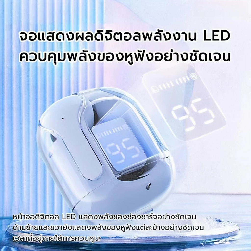 หูฟัง TWS HIFI Bluetooth IPX4 กันน้ำ มีไมโครโฟน thumbnail 3