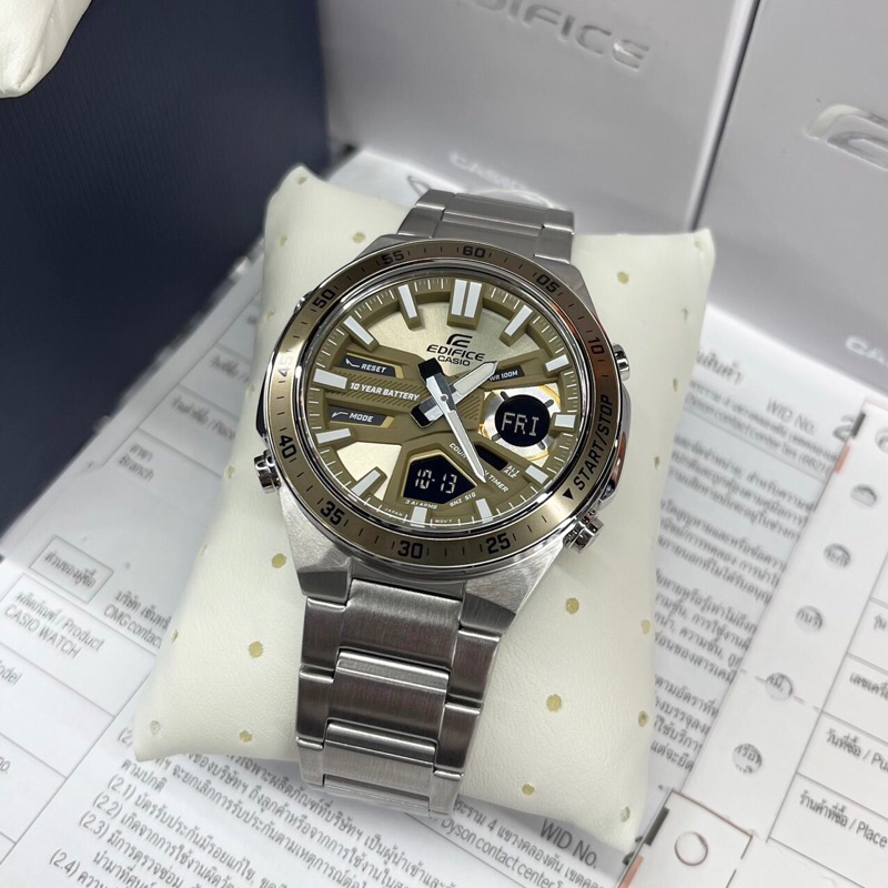 🎁CASIO EDIFICE EFV-C110D-5A ของแท้ 100% พร้อมส่ง ประกัน 1 ปี