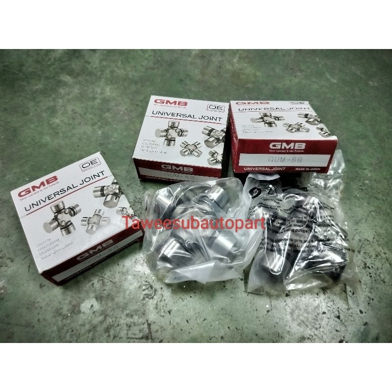 กากบาทเพลากลาง GMBแท้ L200 CYCLONE STRADA 2.5/2.8 2WD ขนาด25*77ล๊อคนอก GUM-88 GUM88 GMB