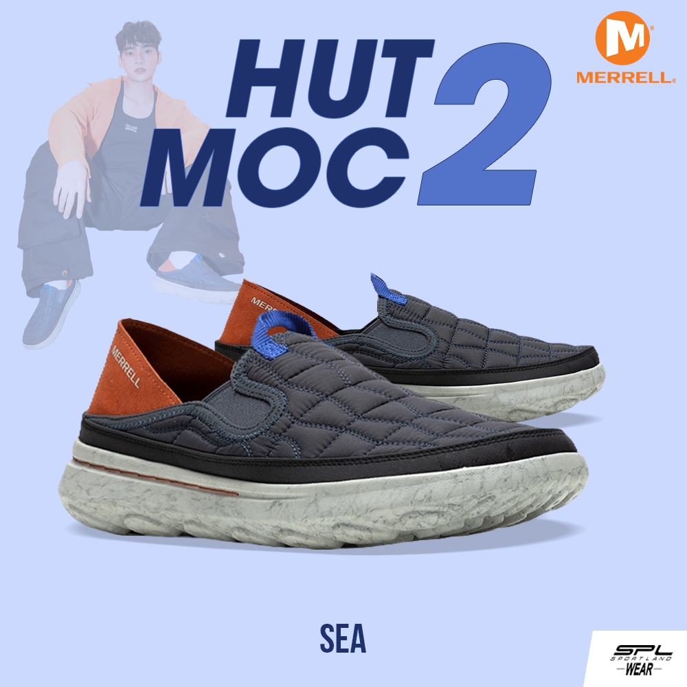 Merrell เมอเรล รองเท้าผ้าใบ M Hut Moc 2 Sea J005531 (3290)