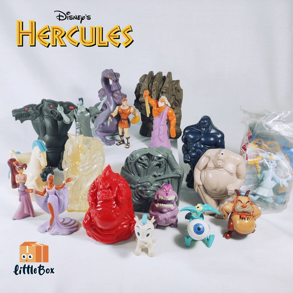 McDonald’s Happy Meal Toy ของเล่นแมคโดนัลล์  ชุด Hercules ครบชุด 10 ตัว