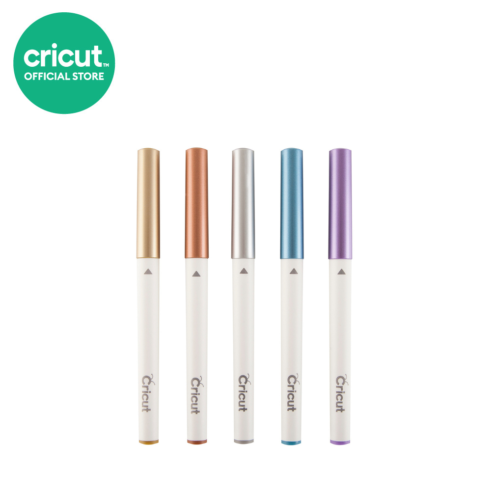 Cricut Pen Set Metallic ชุดปากกาสีเมทัลลิก ใช้กับเครื่องตัดรุ่น Cricut Maker3 และ Cricut Explore3