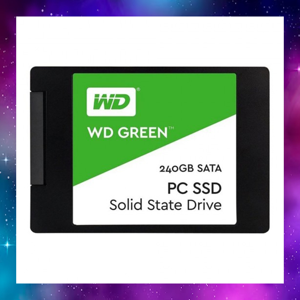 240 GB SSD (เอสเอสดี) WD GREEN (WDSS240G2G0A) SATA 3D ใช้งานปกติ