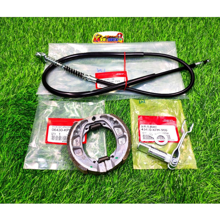 สายเบรค สายเบรคหน้า ผ้าเบรค มือลิง HONDA ดรีม เวฟ100 เวฟ110 ดรีม110i เวฟ125 รุ่นดั้มยาว 47 นิ้ว