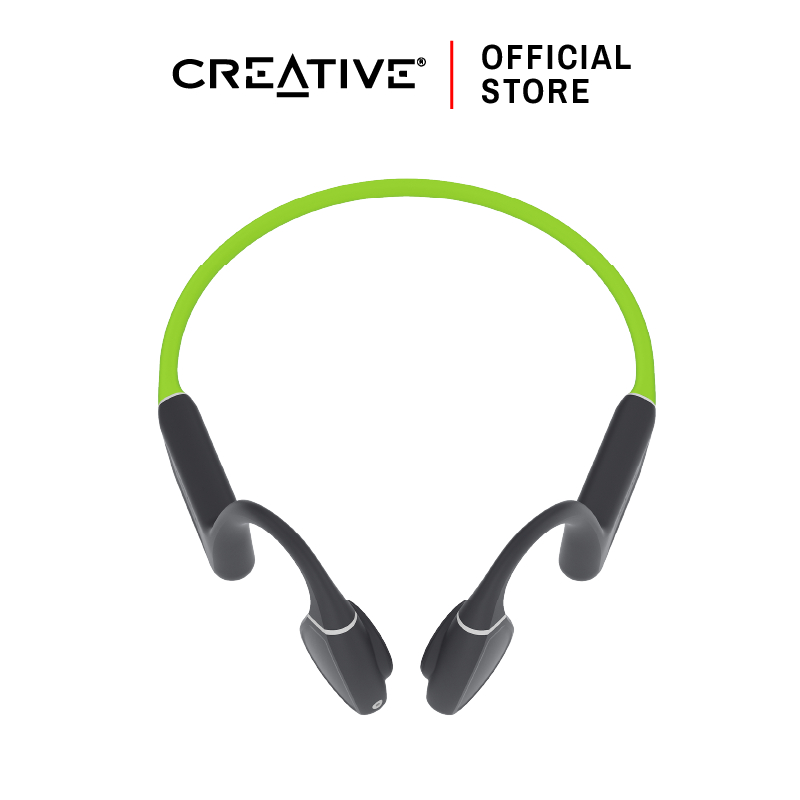 CREATIVE หูฟัง Outlier Free+ (GREEN) หูฟัง Bone Conduction หูฟังบลูทูธไร้สาย กันน้ำ IPX5