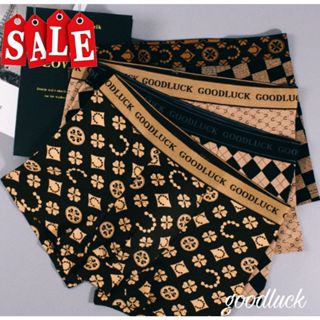 👇เซ็ตกางเกงในชาย GOODLUCK 1กล่อง 4 ตัว กางเกงในบ๊อกเซอร์ เนื…