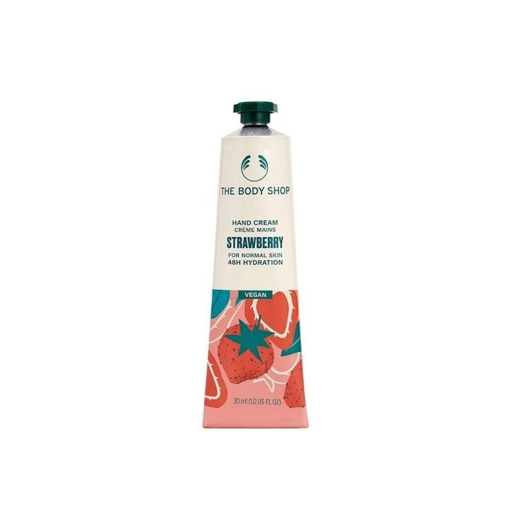 พร้อมส่ง THE BODY SHOP STRAWBERRY HAND CREAM 30ml // 100ml