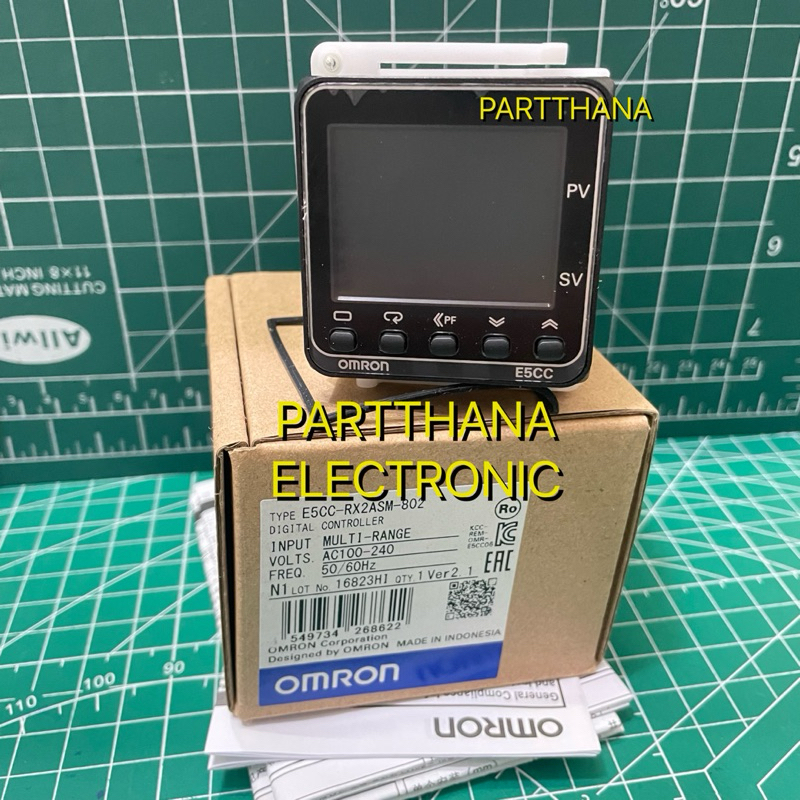 E5CC-RX2ASM-802 > แท้ < เครื่องควบคุมอุณหภูมิ > พร้อมส่งในไทย🚛💨