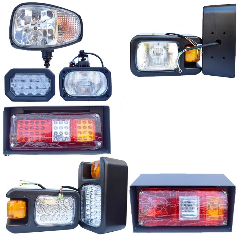 XCMG รถตักอุปกรณ์เสริมไฟหน้าไฟท้ายด้านหลัง 500K 50GN 300FLED