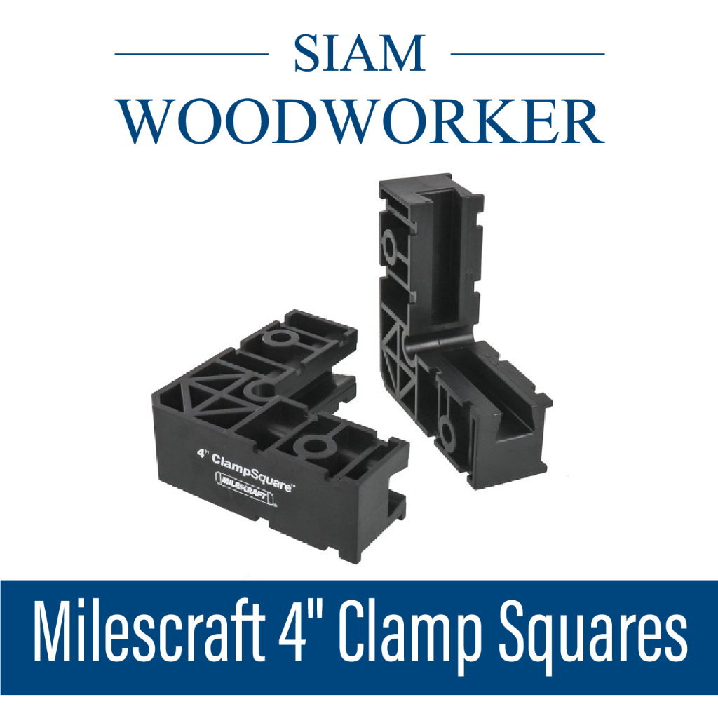 ฉากเข้ามุม 90 ฉากยึดแคลมป์ ขนาด 4" Milescraft 4010 4" Clamp Squares