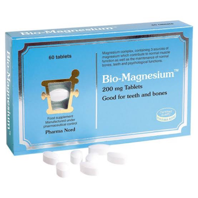 Pharma Nord Bio-Magnesium 60 x 200mg Tablets แมกนีเซียม