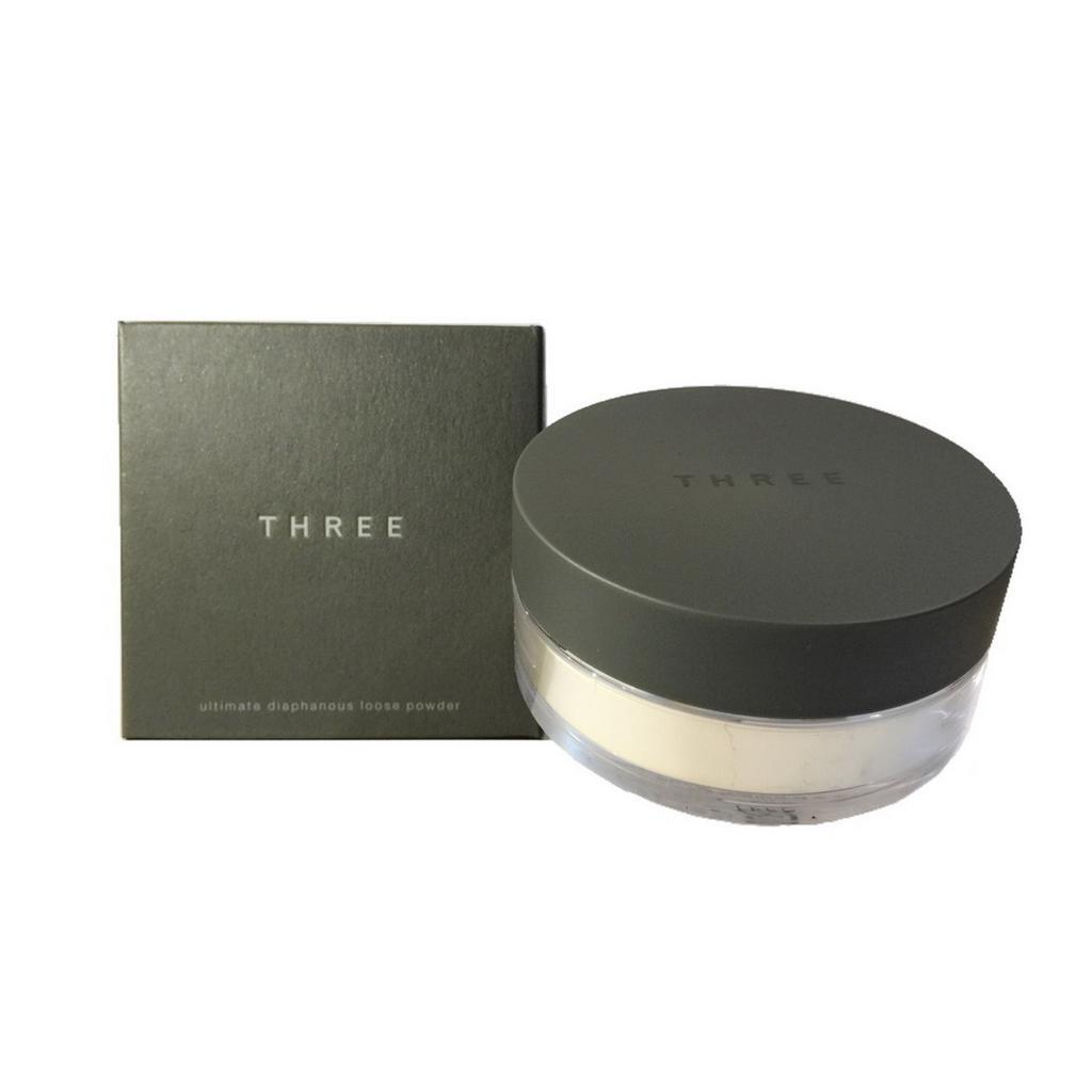 Three Ultimate Loose Powder 17g สี Glow 01