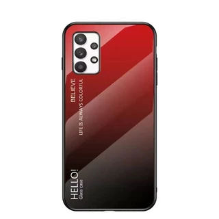 ส่งจากไทย เคสกระจก ใช้สำหรับ Samsung A13 A13 4G กันกระแทก เคสไล่สี ซัมซุงA13 5G A13 4Gตรงรุ่น