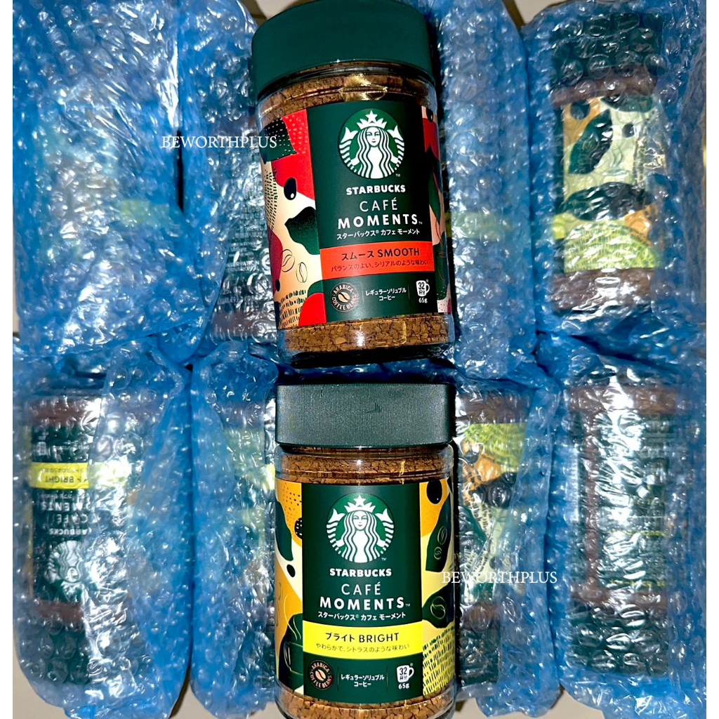 [พร้อมส่ง] Starbuck Café Moment ขนาด 65 กรัม ใช้เมล็ดอาราบิก้า 100% คุณภาพสูง มี 2 แบบ