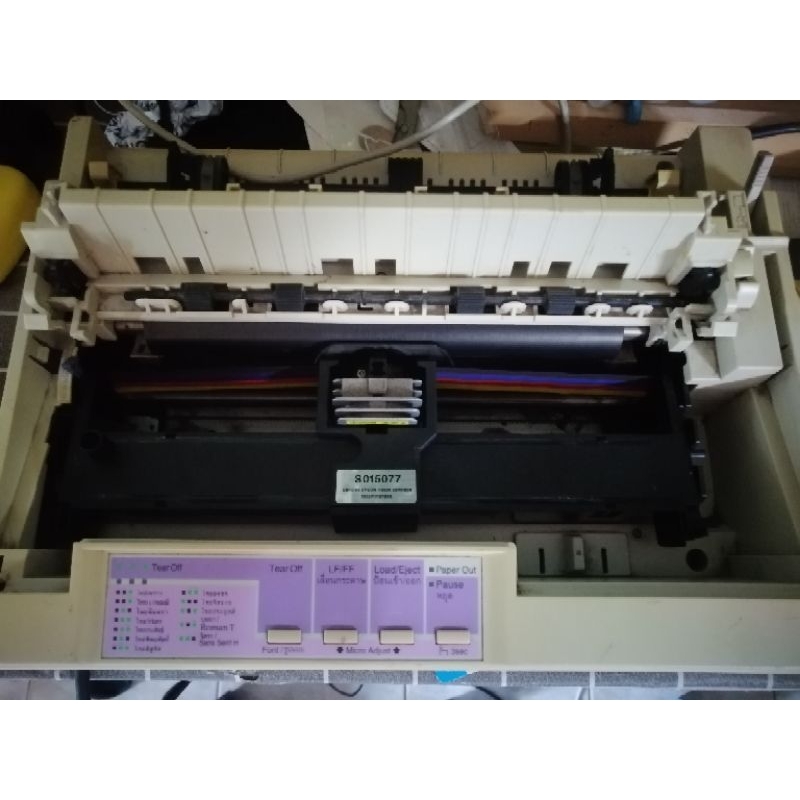 ปริ้นเตอร์ เครื่องปริ้นกระดาษต่อเนื่องLQ300+II epson ใช้ในสำนักงาน มือสอง สภาพสวย
     *แถม สายไฟ  ต
