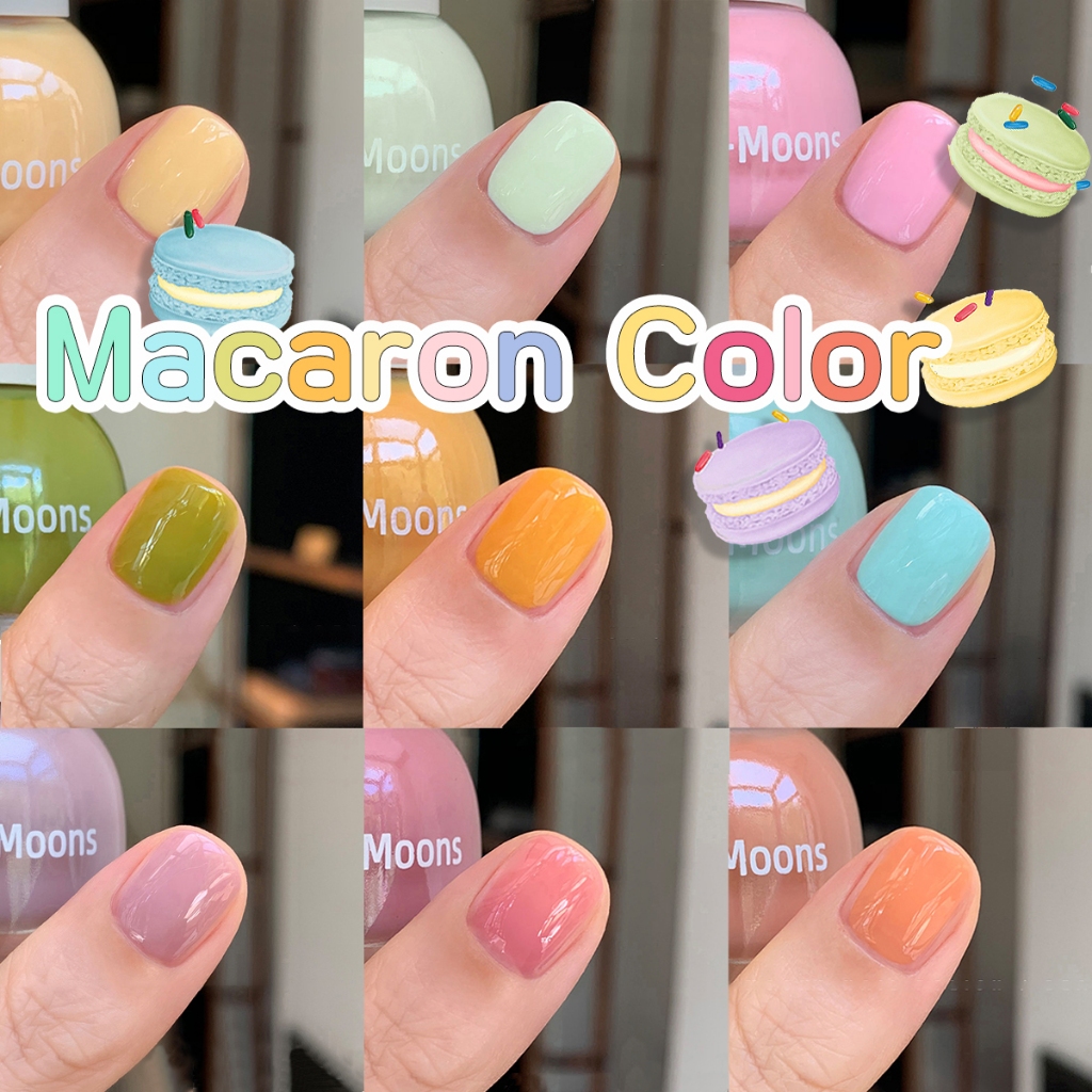 🔥Two-moons🔥 ของแท้ ยาทาเล็บสูตรพรีเมียม แบบลอกออกได้ สีทาเล็บกึ่งเจล ขนาด10ml*1 ไม่ต้องอบ ไม่มีกลิ่นฉุน แห้งไว S02