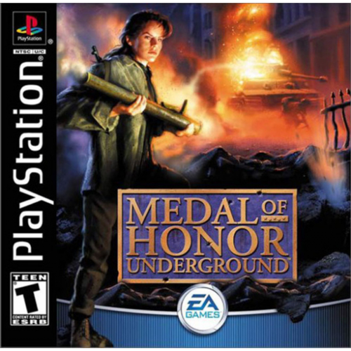 PS1 : Medal of Honor - Underground (USA) (1 Disc)