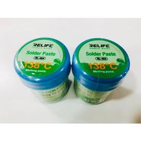 ตะกั่วเหลว RELIFE solder paste RL-404 อุณหภูมิ 138 องศา