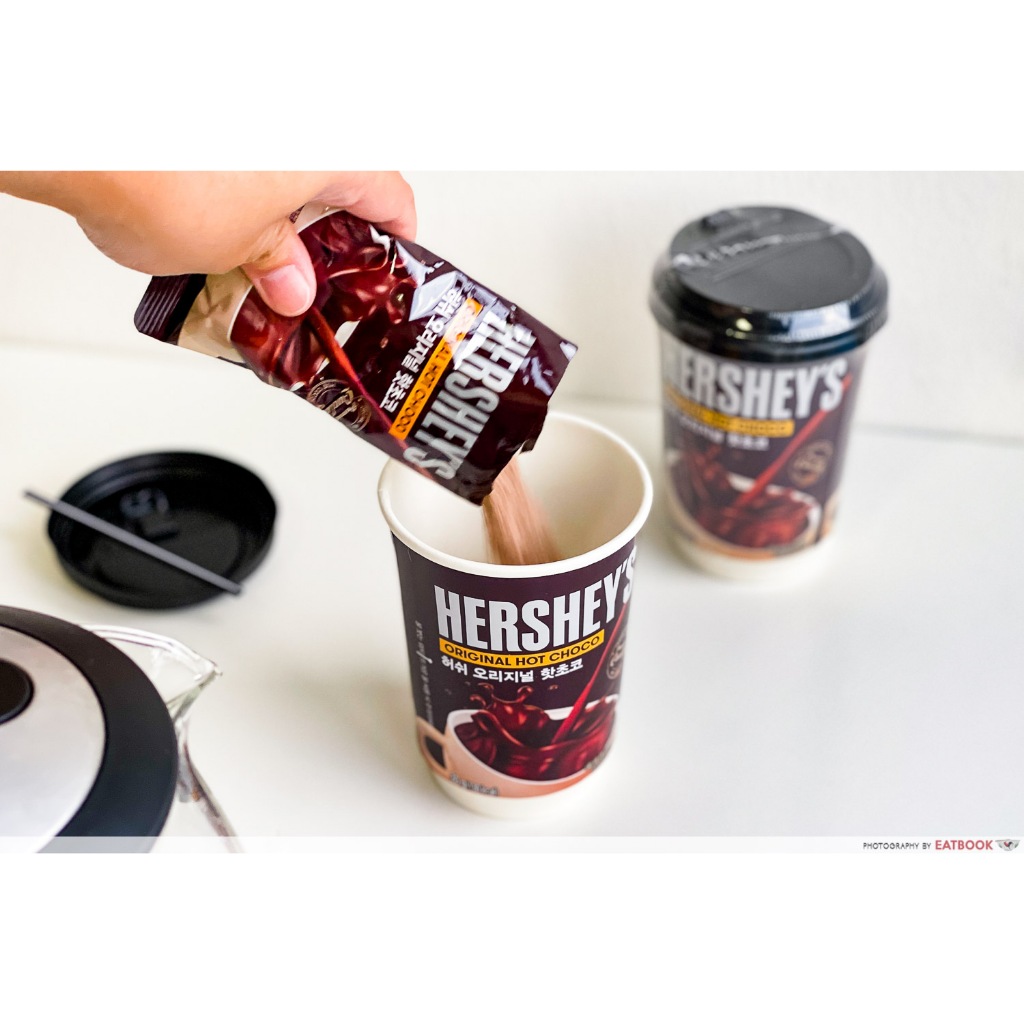 Hersheysเครื่องดื่มช็อคโกแลต Original Hot Chocolate Hersheys Mint Hot Choco Marshmallow Hot Choco