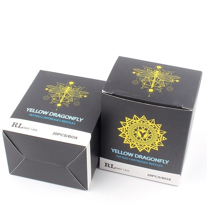 ปลายกากากเข็มฮอค สำหรับลงเส้น RL รุ่น Yellow dragon fly 20ชิ้น/กล่อง