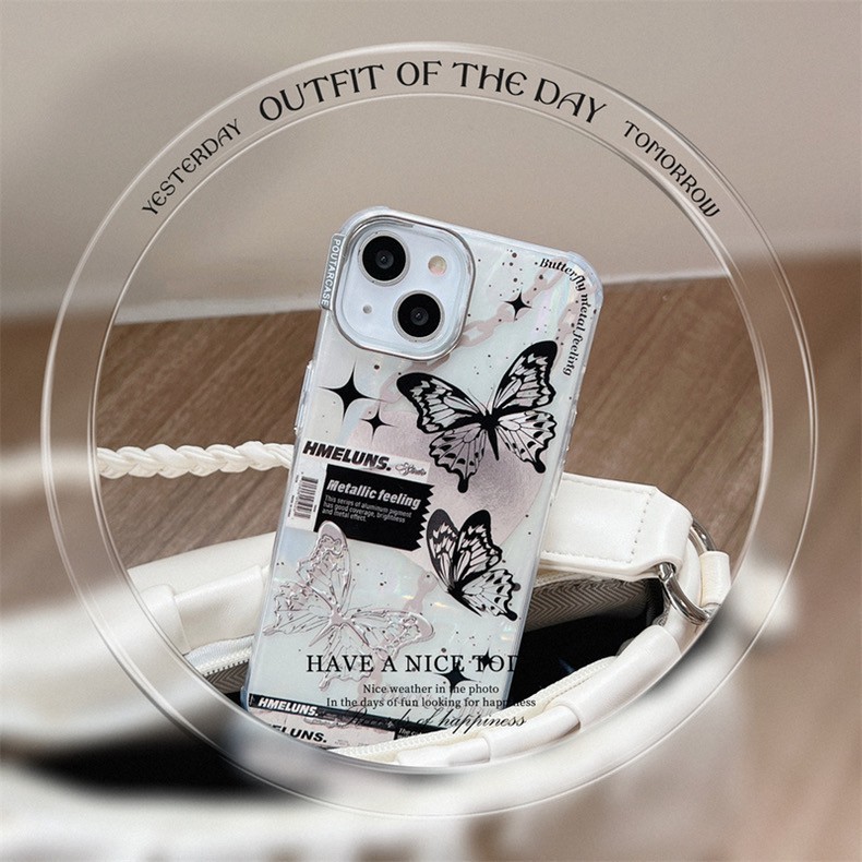 เคสผีเสื้อหลังรุ่ง TPU-S1335