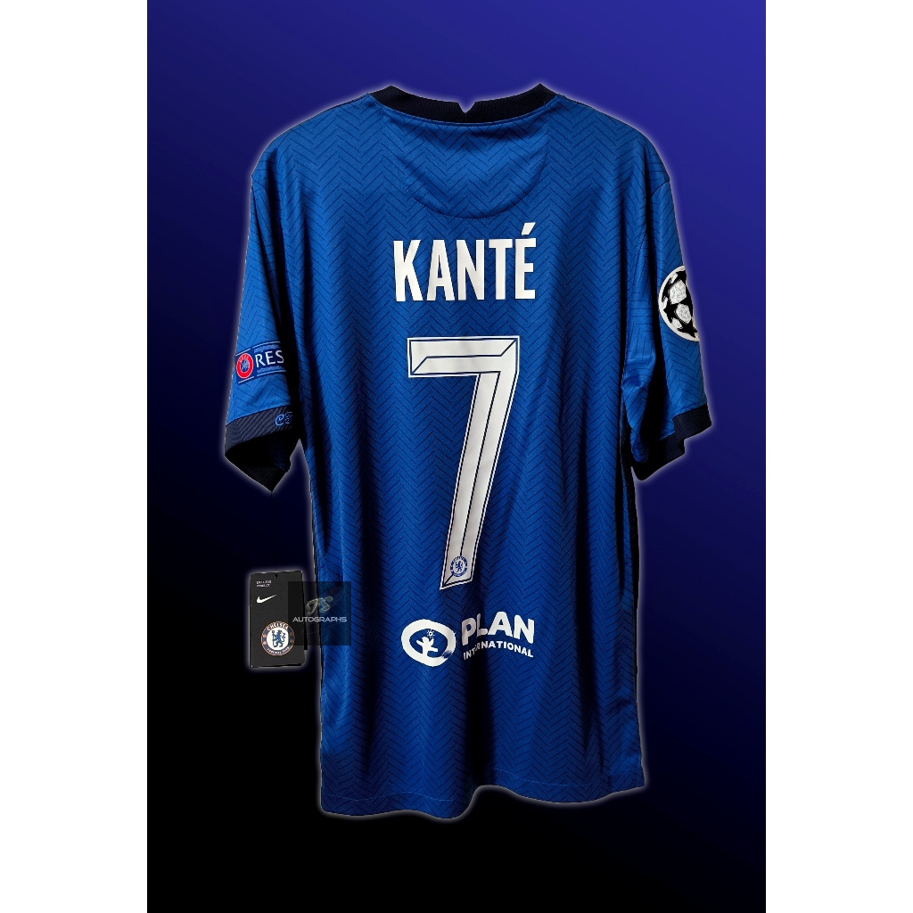 เสื้อเหย้าของแท้ Chelsea Home 2021 - N'Golo Kante Full UCL