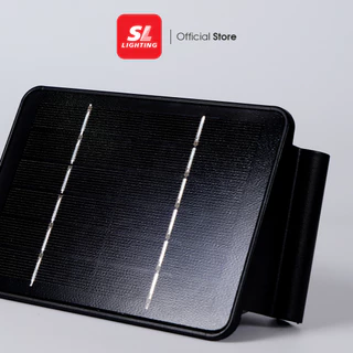 SL LIGHTING | SOLARON โคมไฟติดผนังภายนอกโซล่าเซลล์ 6 วัตต์ 3000K รุ่น SOLARON-6W30K-WASH