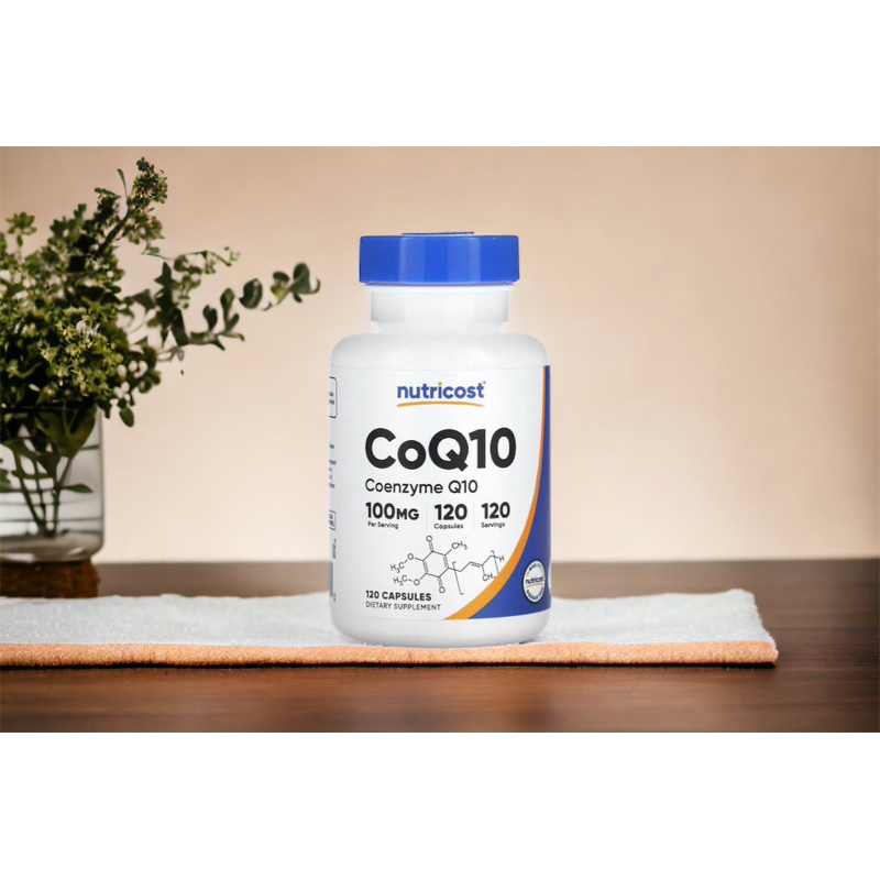 NEW⚡️ของแท้ 100 %⚡️🇺🇸 Nutricost, CoQ10, 100 mg, 120 Capsules