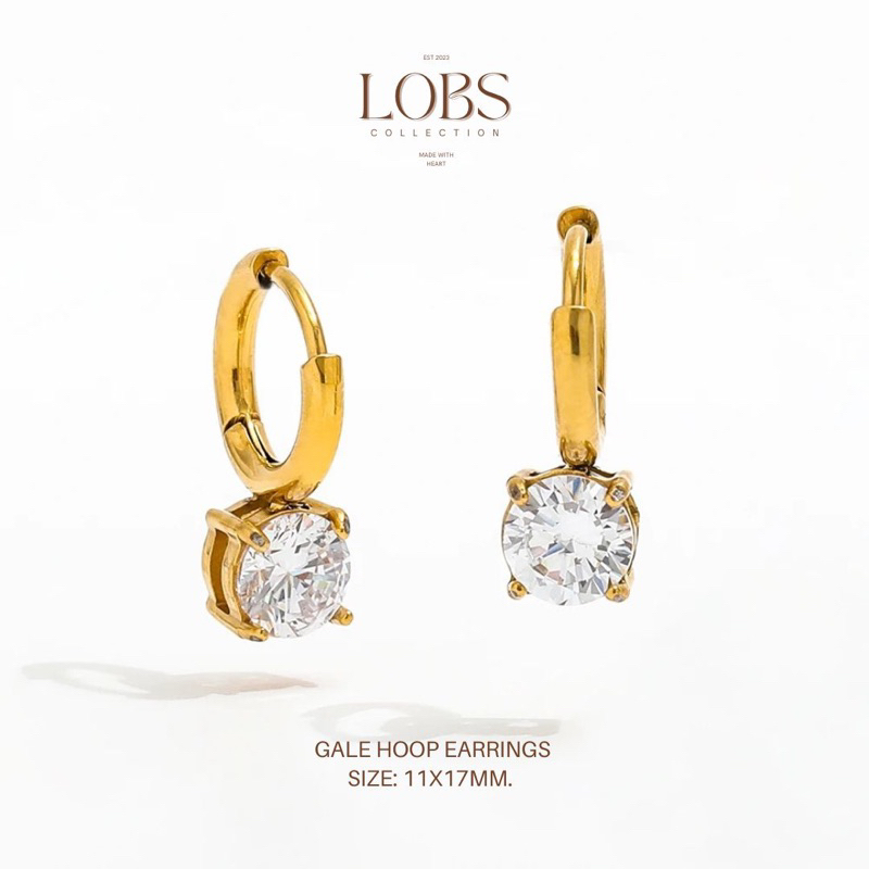 LOBS Gale Hoop Earrings