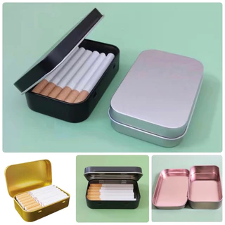 กล่องใส่บุหรี่ กล่องเหล็ก แบบฝาเปิดข้าง รหัส CB001 พร้อมส่ง ราคาถูก