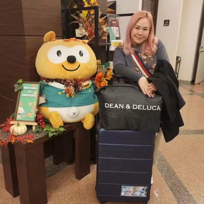 (ส่งฟรีEMS พร้อมส่งในไทย) DEAN&DELUCA กระเป๋าเดินทางผ้าร่ม พับเก็บได้ น้ำหนักเบามาก (ของแท้) - รูปที่ 7