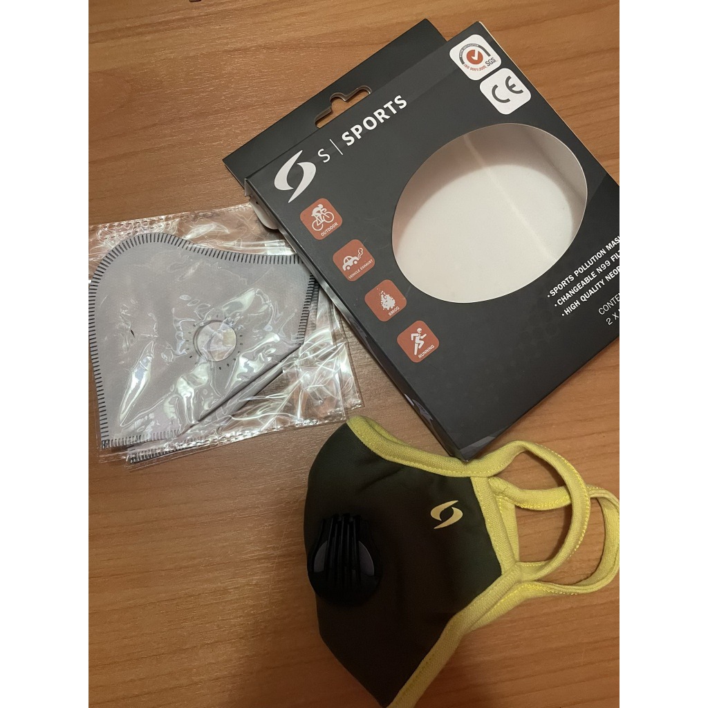 หน้ากาก N99 สไลต์สปอร์ต Sport pollution mask N99 dust filter "Supersports"