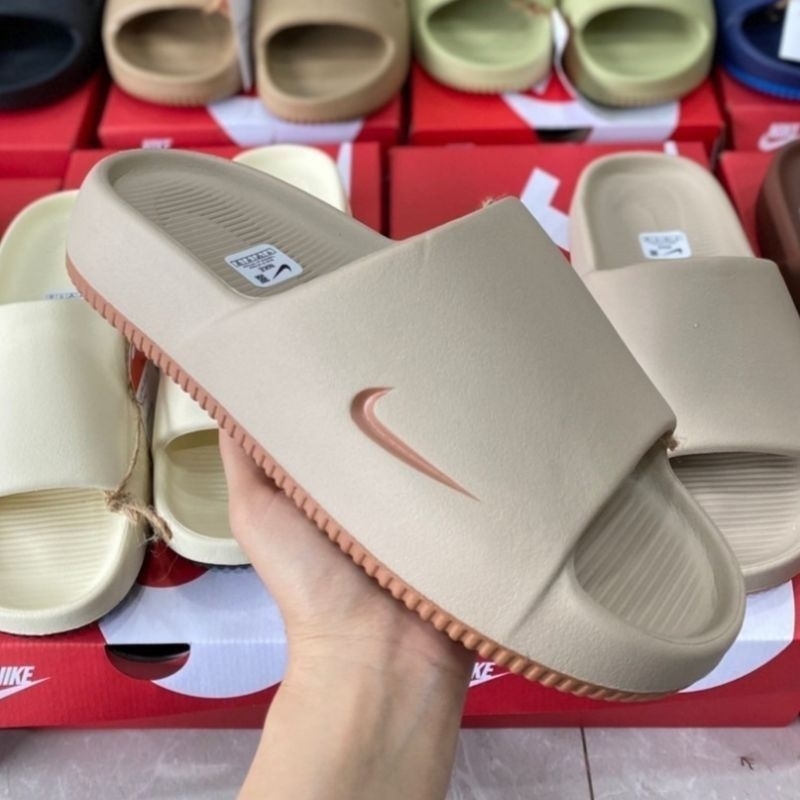รองเท้าแตะ รองเท้าแตะผู้ชาย ผู้หญิง ✔️มีป้าย พื้นโลโก้ ปั้มใน🔥ชนShop2024