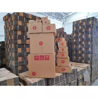 5ใบ เบอร์ i หนา 5 ชั้น กล่องไปรษณีย์