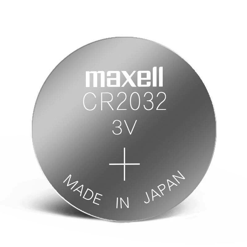 ถ่านกระดุม Maxell(มาเซล) แท้100% made in japan CR2032 / CR2025 / CR2016 แผง 5 ก้อนและแยก 1 ก้อน