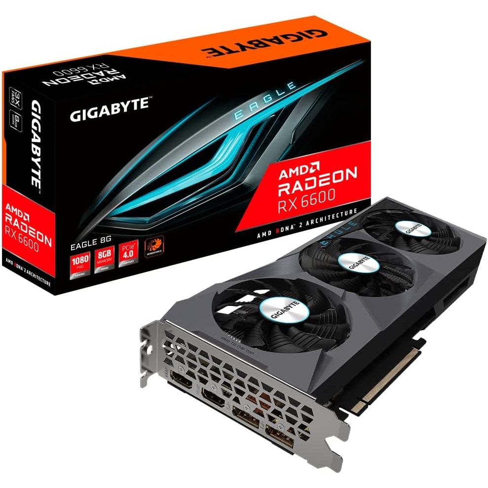 GIGABYTE RX6600 EAGLE 8GB DDR6
