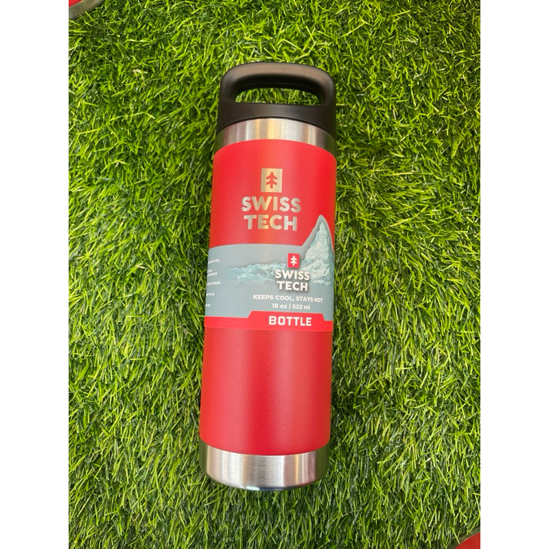 ของแท้พร้อมส่ง แก้วสแตนเลสเก็บความเย็น-ร้อน SWISS TECH 18oz