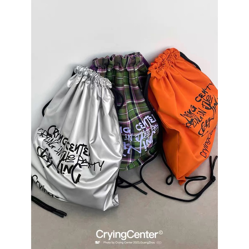 (พร้อมส่ง) กระเป๋าเป้สะพายหลัง Crying Center *ลิขสิทธิ์แท้*