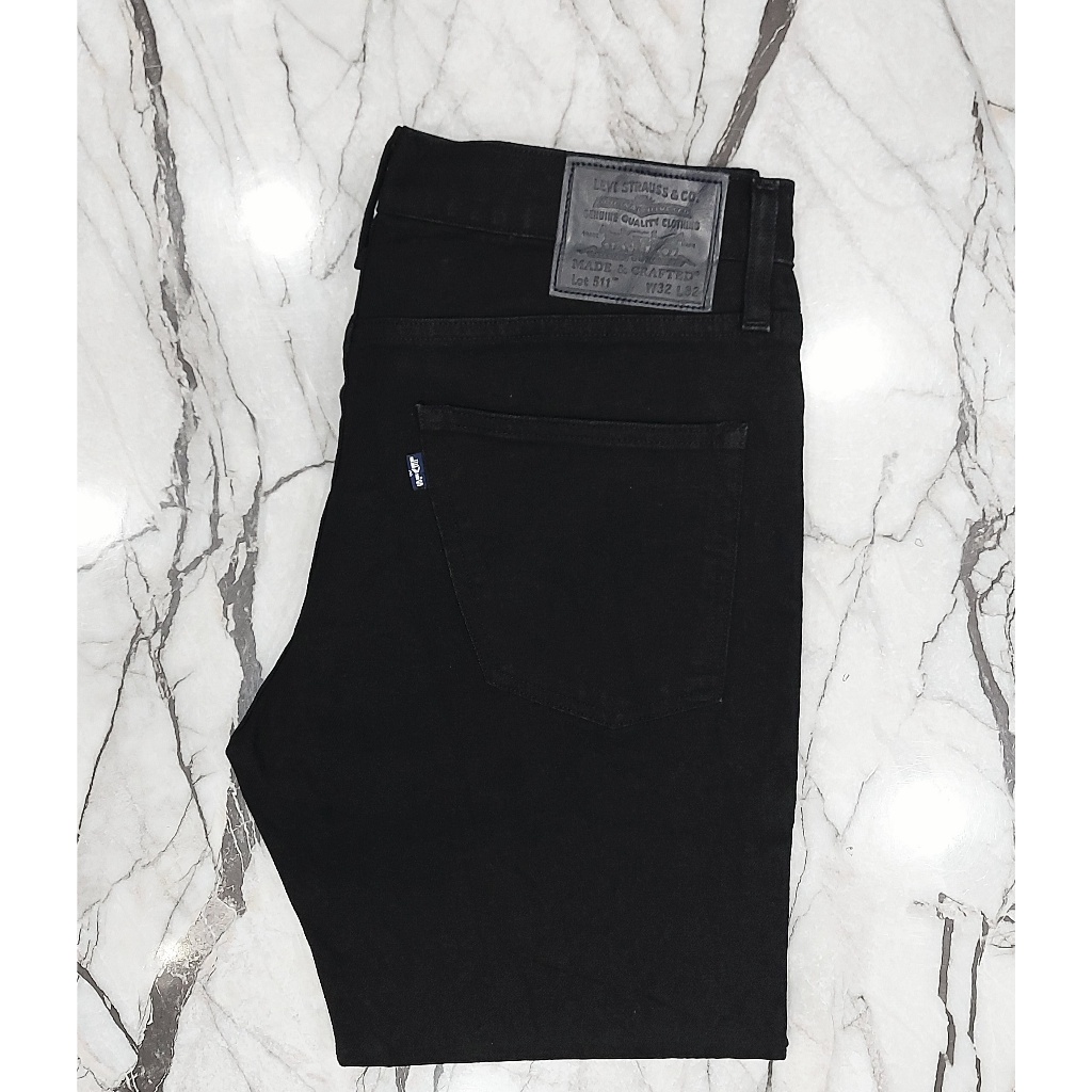 กางเกงยีนส์ มือสอง forลีวาย 511 Big E ขาเดฟ ซิป เอว32 ยาว31.5 MADE IN PAKISTAN ผ้ายืดCOTTON83% (SL29