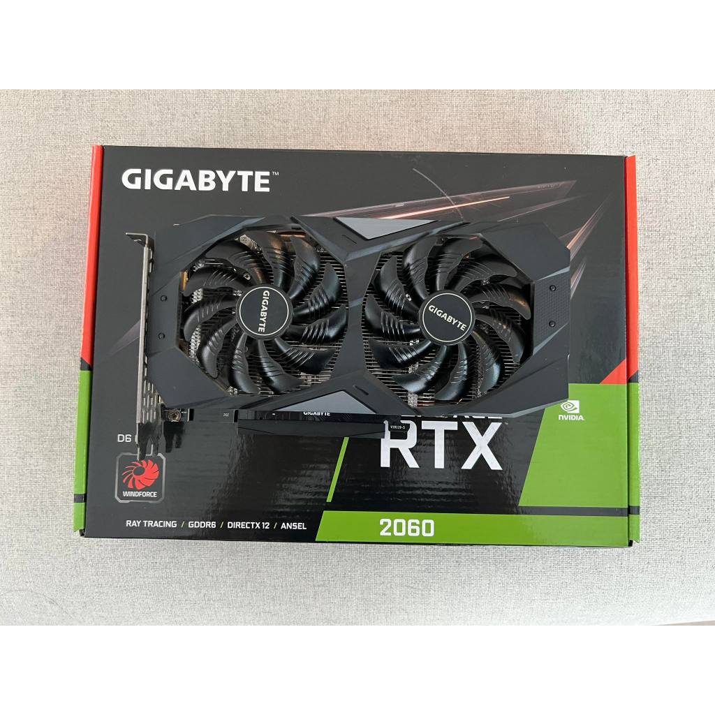 การ์ดจอ RTX 2060 GIGABYTE 6GB (มือสอง)