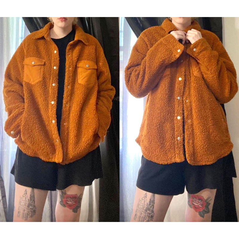 GOODFELLOW & CO Fleece Shirt Jacket