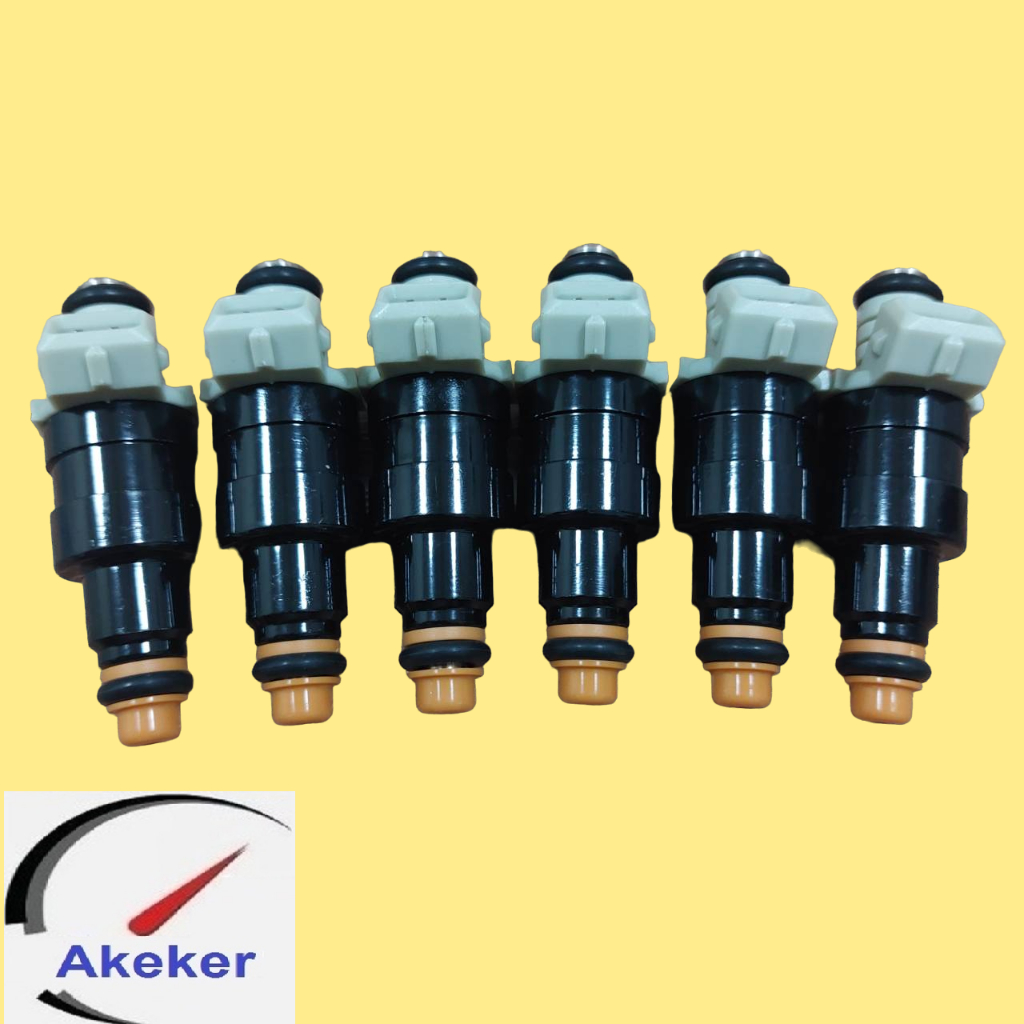 6 PCS 0280150160 Bosch Fuel Injectors for BMW 325 325E 325ES 528E 2.7L L6